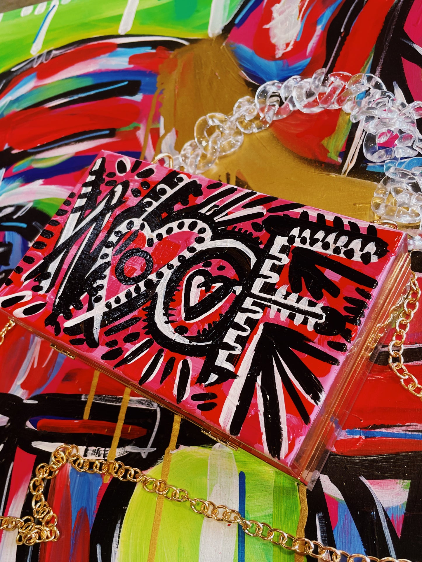 WOOF I Custom Clear Purse