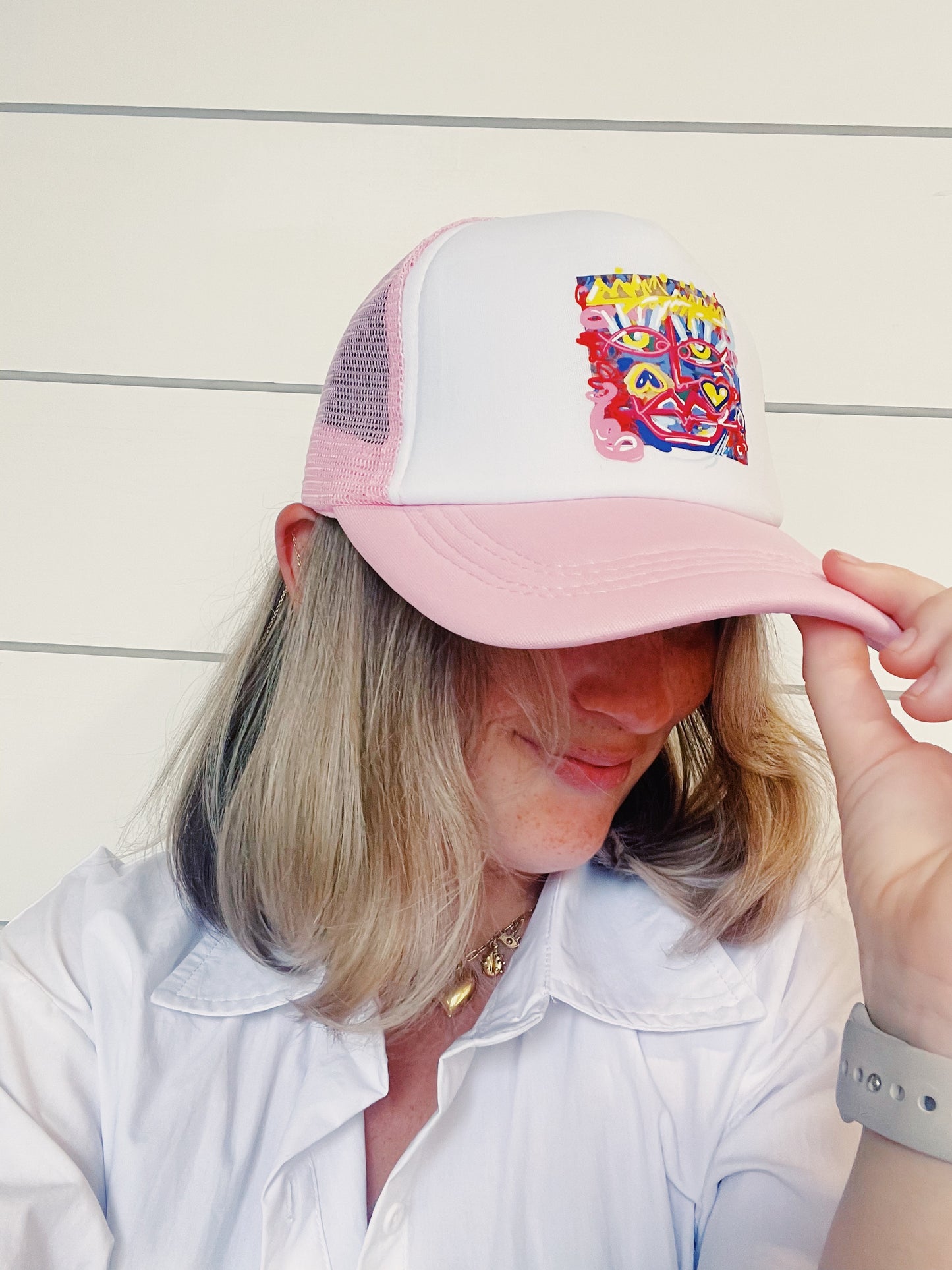 Faces Trucker