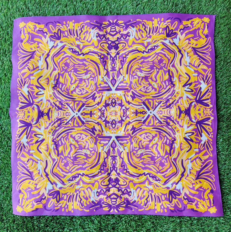 Purple and Gold Tiger Chandana