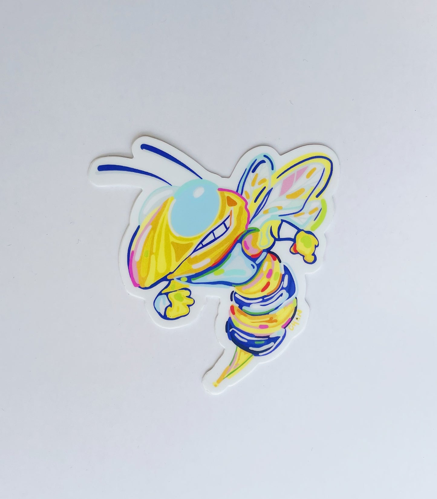 Buzzy Sticker