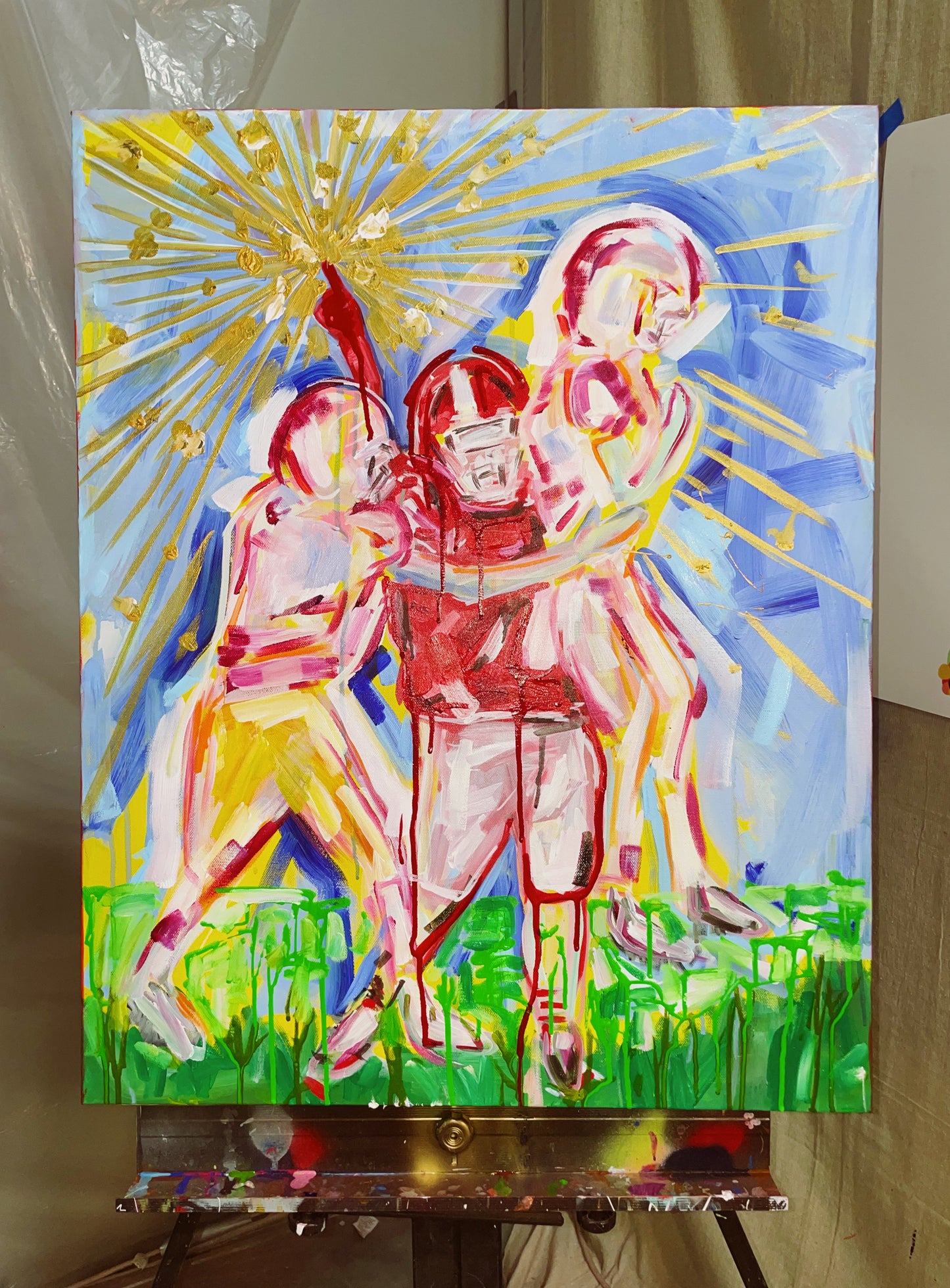 Custom 20"x24" Jalen vs. Jayden Original