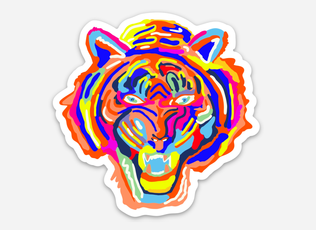 Tiger Sticker