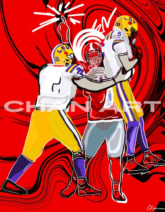Jalen vs. Jayden Print