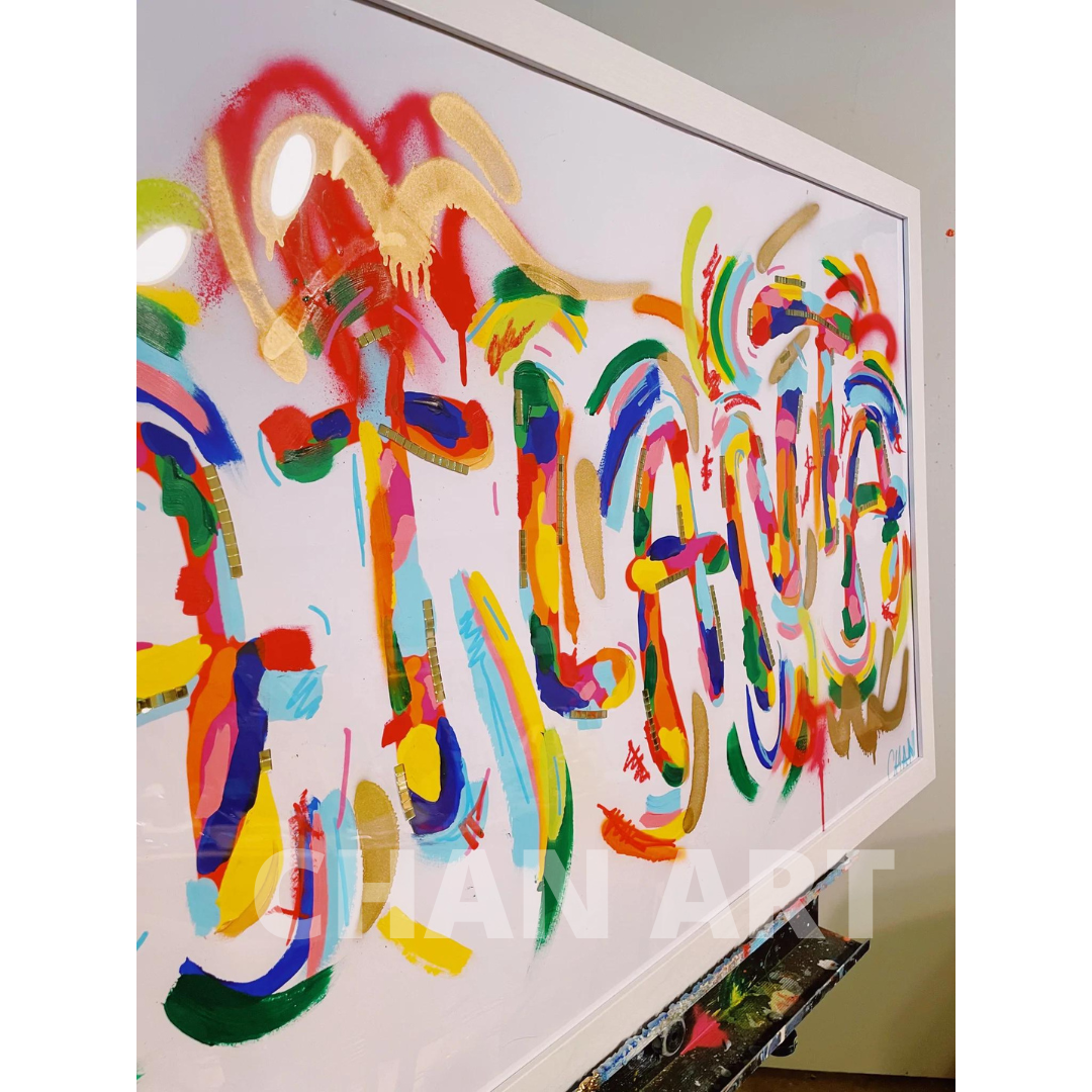 24"x 36" Embellished ATLANTA