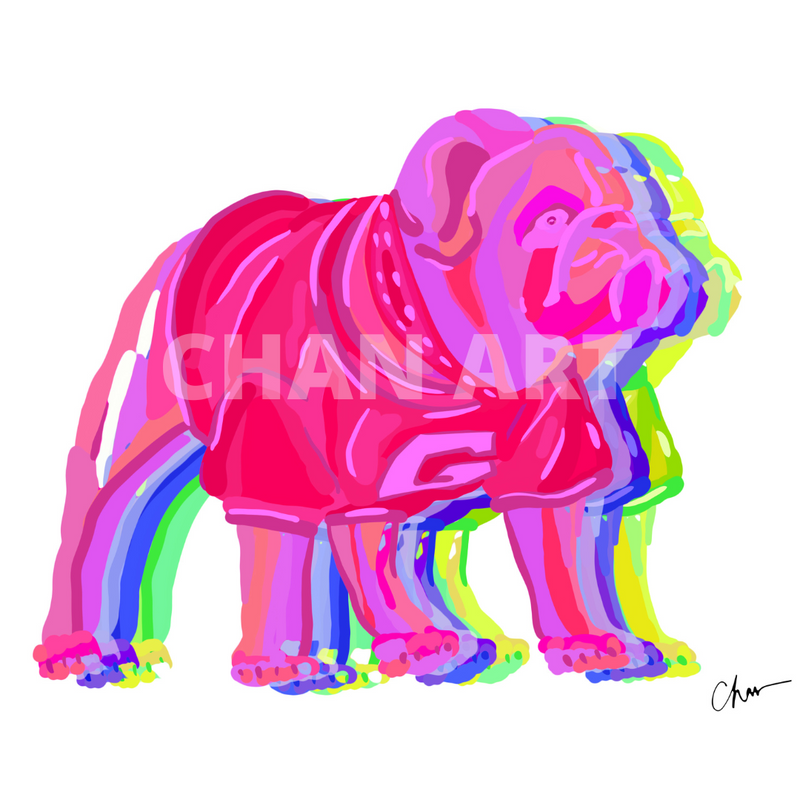 Disco Dawg Print