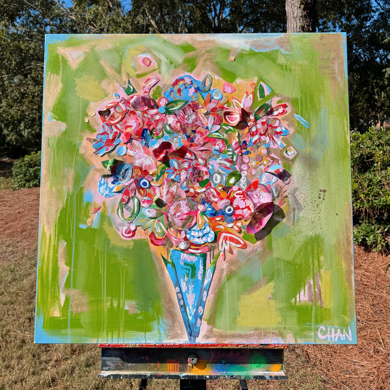 36"x36" Bouquet