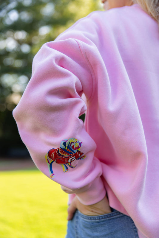 Pink Woof Crewneck