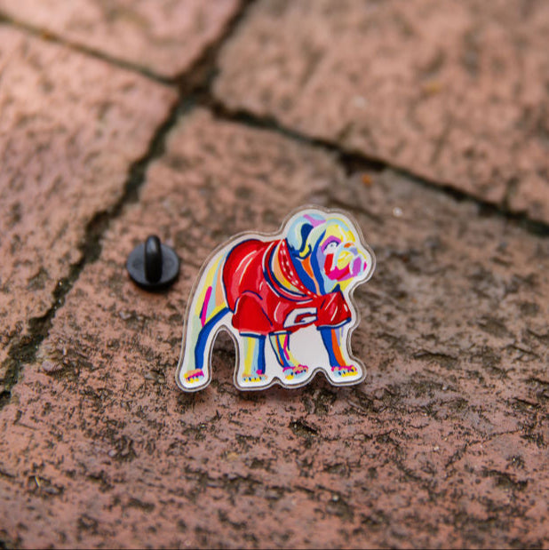 Classic City Acrylic Lapel Pin