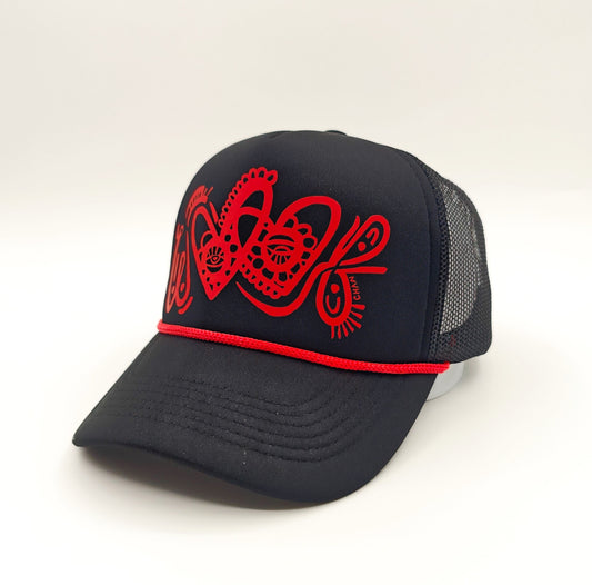 Black WOOF Trucker Hat Pre-Order
