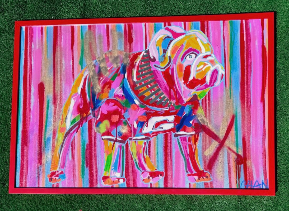 Striped 24"x36" Custom Dawg