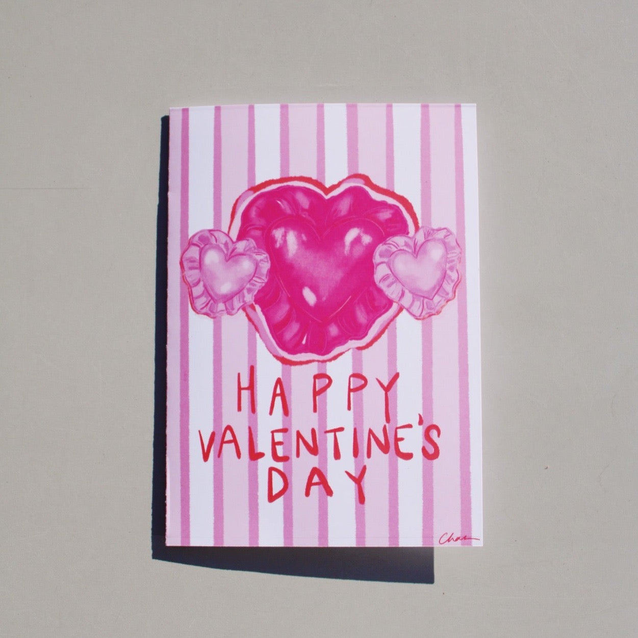Heart Valentine's Card