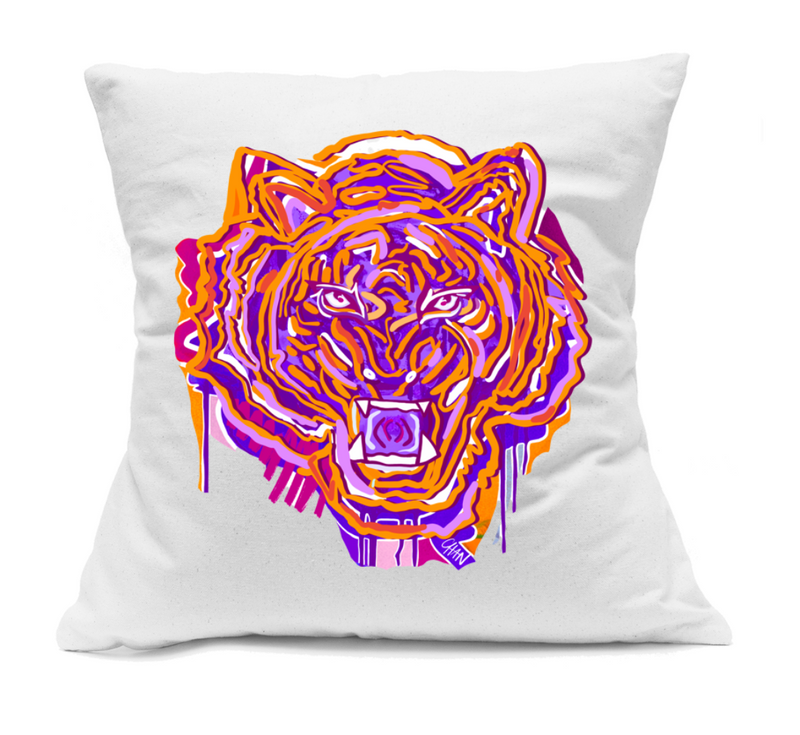 1889 Tiger Pillow