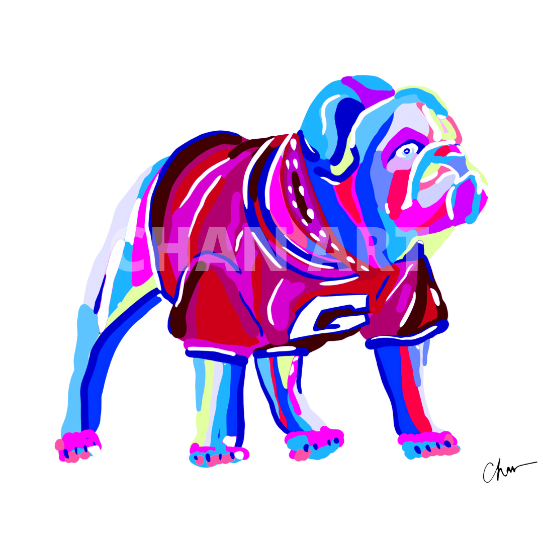 Berry Dawg Print