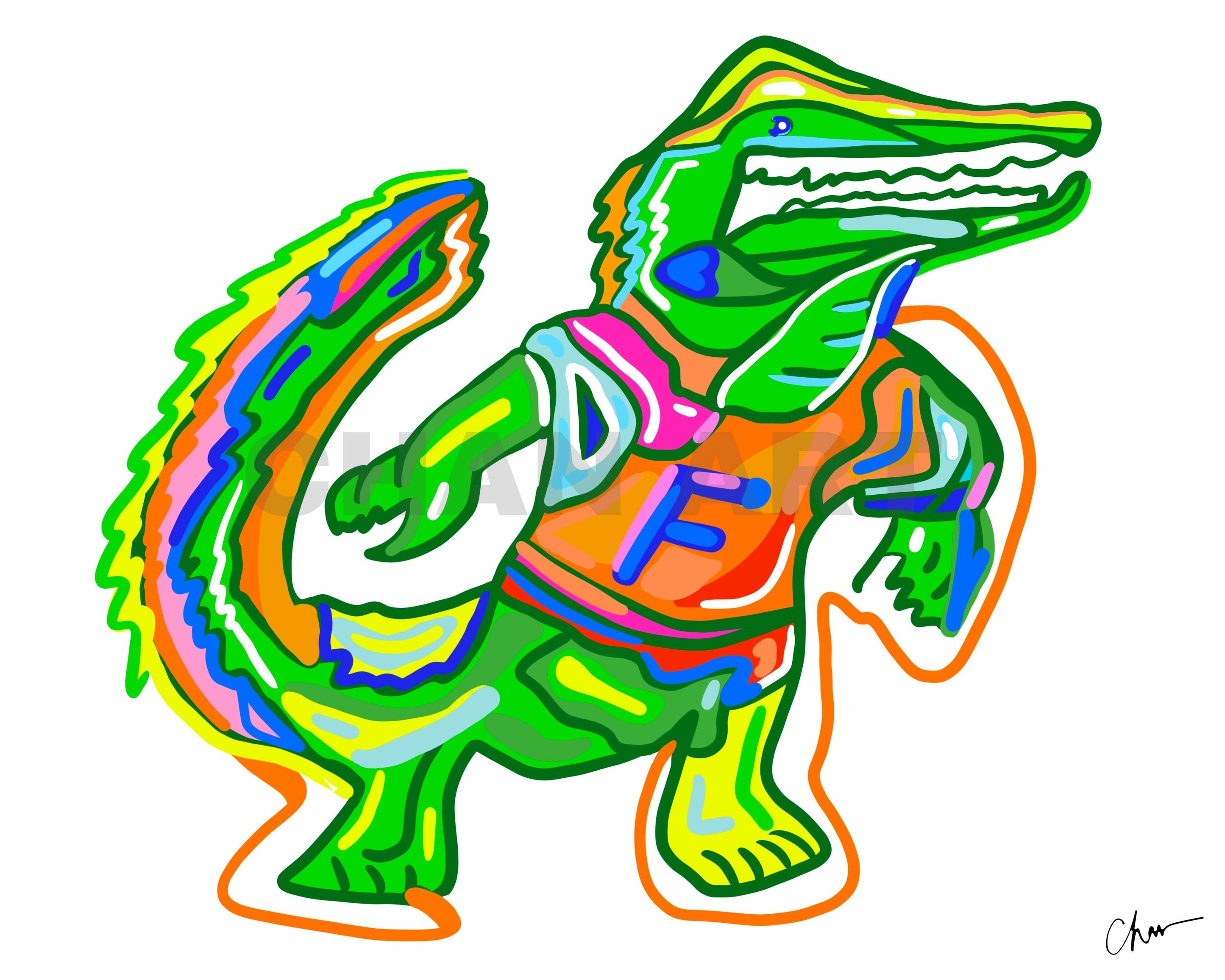 Gator Print Chan Art