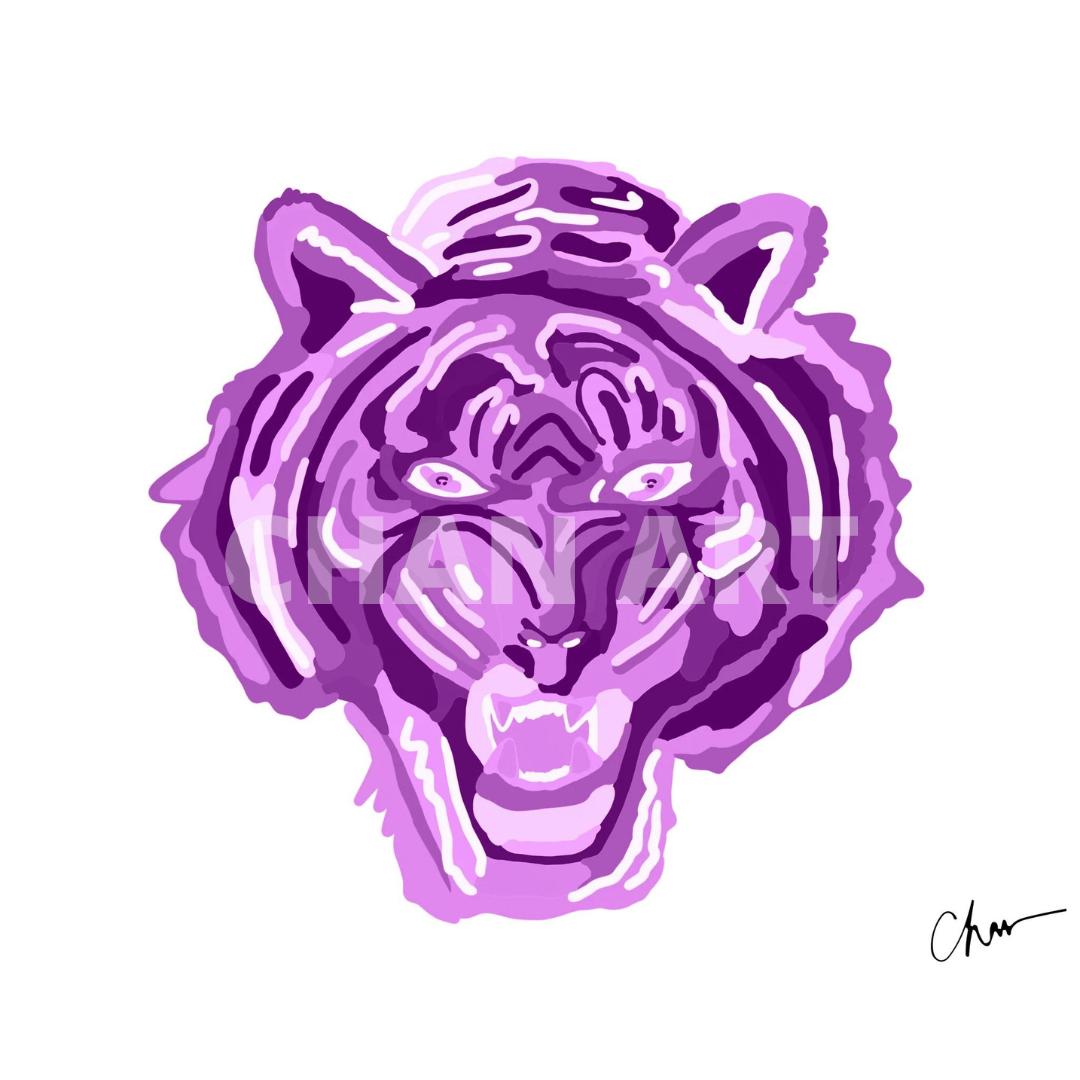 LSU Tiger Print